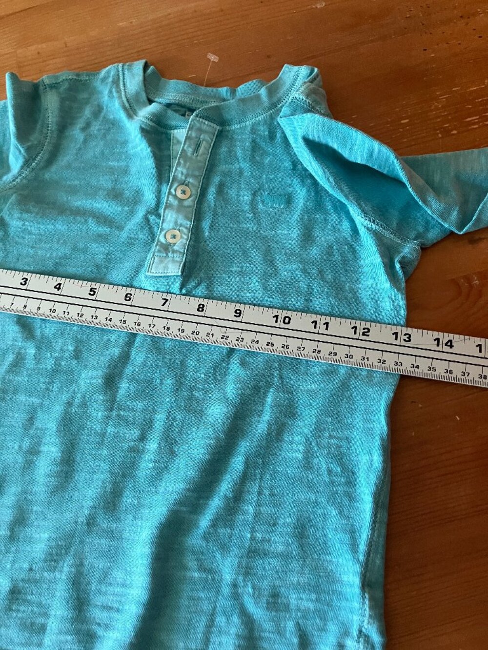 CARTER'S Boy's Polo shirt Turquoise color Size 4 Cotton - Picture 7 of 8
